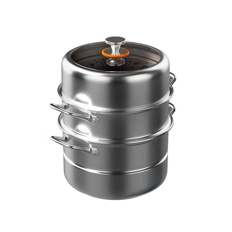 304 Stainless Steel Three Layer Thickened Steamer