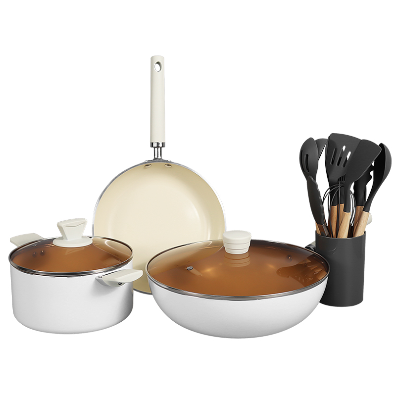 Aluminum Healthy Pots and Pans Cookware Set