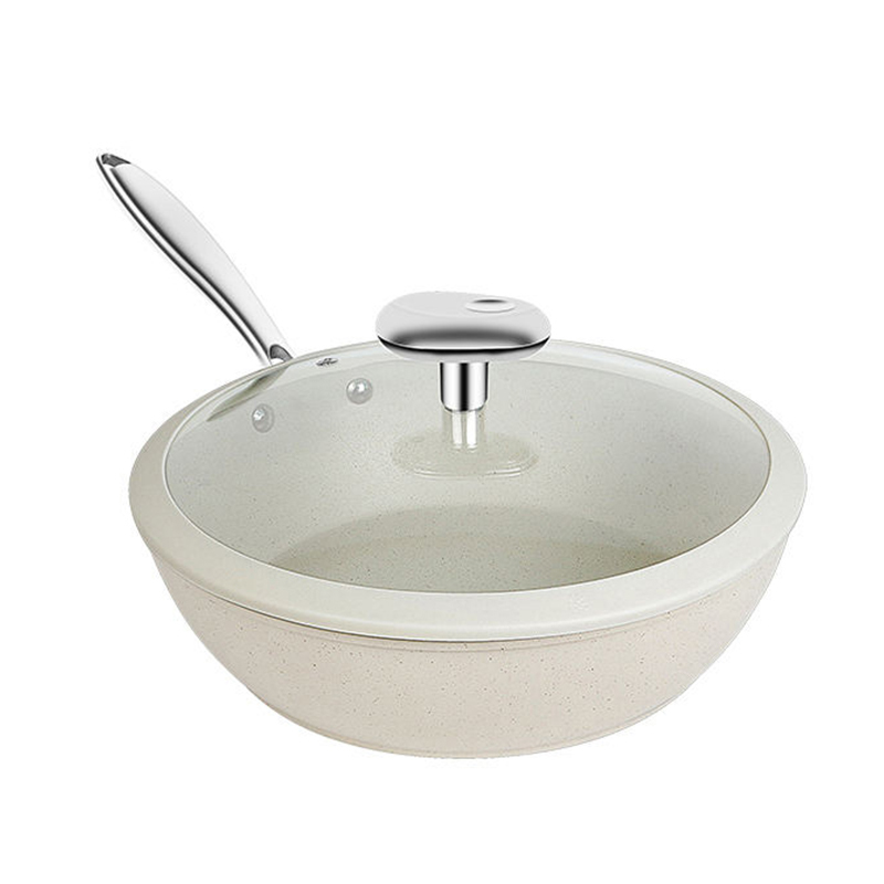 Household Pebble Ceramic Non-coated Frying Pan