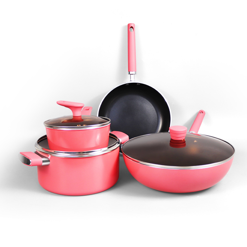 Huangxu Uncoated Cookware Set For Healthy Modern Cooking